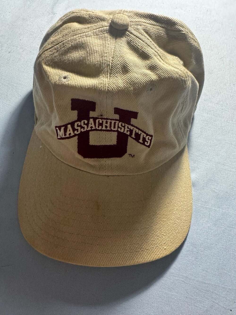 American Needle Massachusetts Baseball Hat Tan